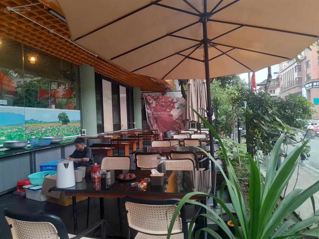 Cho thuê nhà mặt phố nguyên hồng, diện tích 60m2, mặt tiền 11m,kinh doanh mọi mô hình