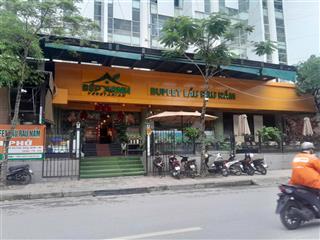 Cho thuê nhà mặt phố nguyên hồng, diện tích 60m2, mặt tiền 11m,kinh doanh mọi mô hình