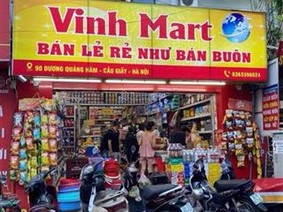 Cho thuê nhà mặt phố dương quảng hàm, diện tích 60m2, mặt tiền 6m, kinh doanh mọi mô hình