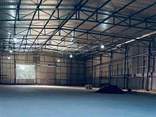 Cho thuê kho xưởng giáp bát, diện tích 1300m2, mặt tiền 15m, mọi mô hình đã dựng xưởng sẵn