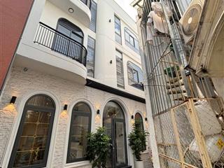 Nhà đẹp trung tâm p. xuân hòa, quận 3, ngang 9m hiếm có, 4 tầng btct, sát mặt tiền, shr