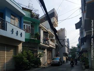 Bán gấp nhà quận 11  lạc long quân  3 tầng  4x18m  hẻm ôtô  7,2 tỷ