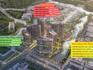 Chi cần vào tiền 10% tương đương 1,67 tỷ sở hữu căn 3 phòng ngủ view sông dự án mpp