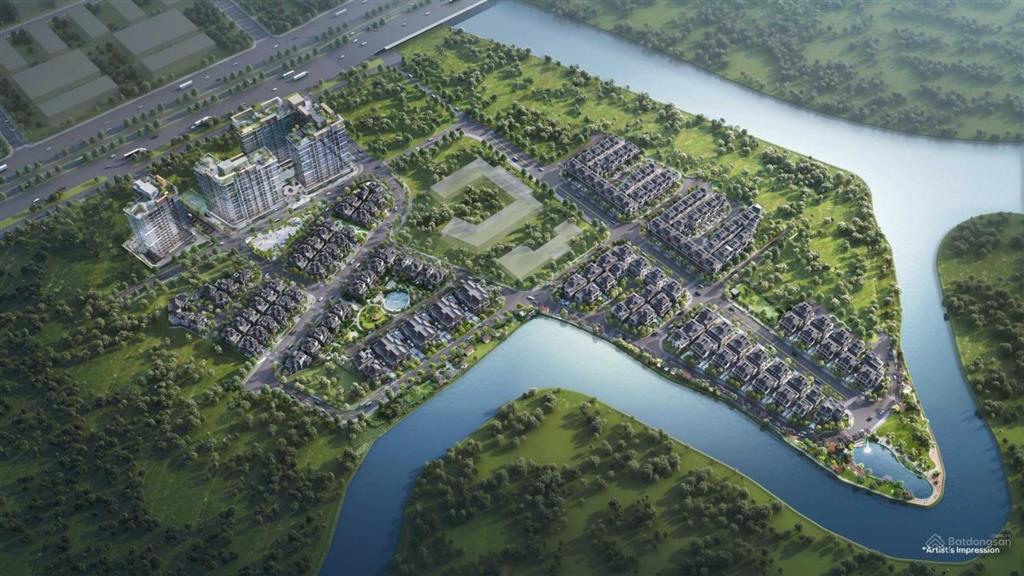 Căn villa riêng  signature villa 2 mặt tiền view công viên  trần chịu lực269m3 xây dựng