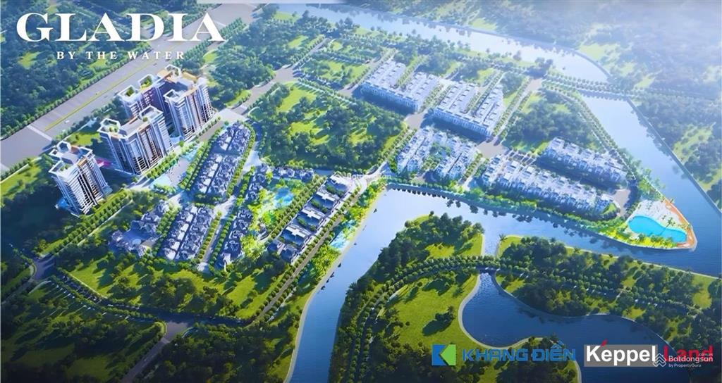 Biệt thự đơn lập view sông  ưu đãi đặc biệttừ 73 tỷ còn 60.59 tỷ