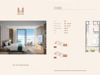 Aria bay tòa s, studio tầng trung dành cho khách hàng trường phái ngon bổ rẻ