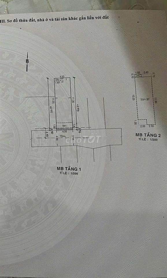 HXH - 52m2 - Ko Lỗi - Ko Quy Hoạch - Tạ Quang Bửu - Nhỉnh 5 Tỷ