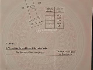 Bán lô đất thổ cư tại thái thụy 71m giá chỉ 1,39 tỷ