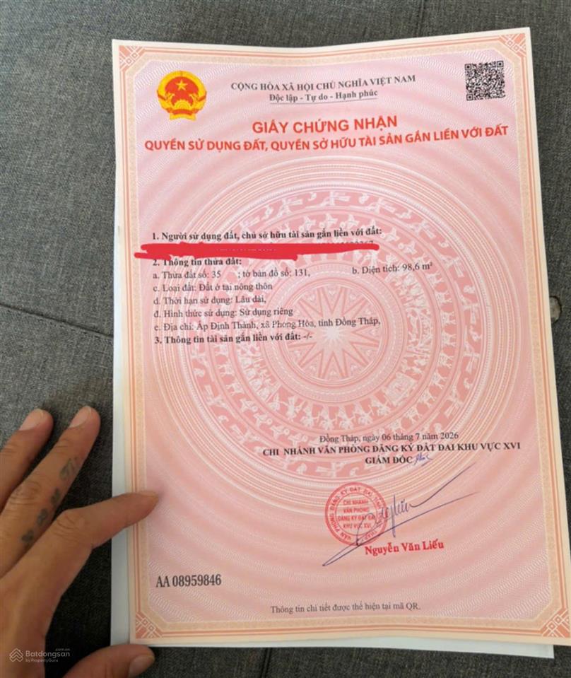 Đất nền cực đẹp tại cụm dân cư định hòa  phong hòa giá chỉ có 730 triệu