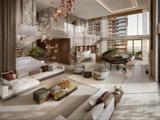 Căn độc quyền, phiên bản giới hạn tại the magnolia, penhouse duplex, dt 596m2, 3 mặt view sông