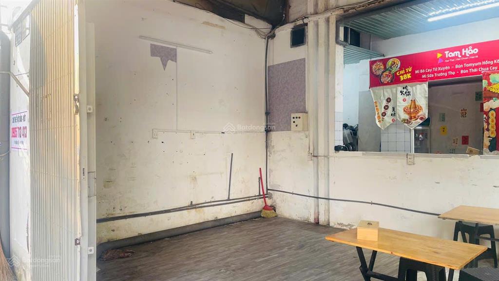 Cho thuê mặt bằng kinh doanh 16m2 mặt tiền hoàng diệu, phú nhuận đối diện centre point & đh kt