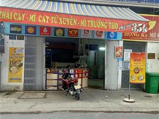 Cho thuê quầy kinh doanh f&b 16m2 mặt tiền hoàng diệu, phú nhuận đối diện centre point & đh kt