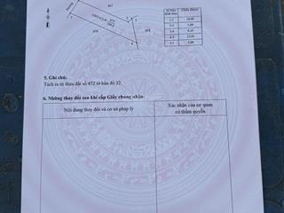 Bán đất thừa kế 109,8m² giữa 3 kcn  đường ô tô tránh  khu dân cư yên tĩnh, an toàn