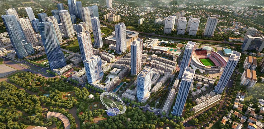 Shophouse the manor central park 75m2 vị trí đẹp tầng mặt đường to, full nội thất
