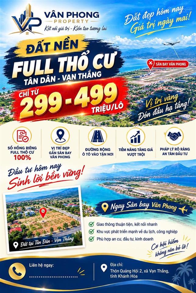 Đất full thổ cư tân dân đang giảm sâu