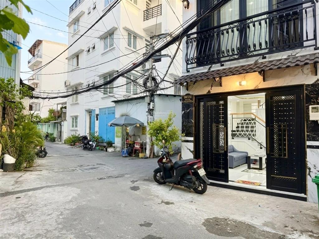 Bán nhà hẻm xe tải phan văn trị, cn 40m2, 3 tầng, giá 6,99 tỷ