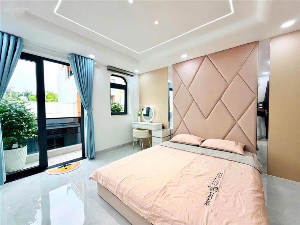 8,25 tỷ, nhà mới 57m2, 4 tầng, đường nguyễn oanh ngay ngã 5 gò vấp
