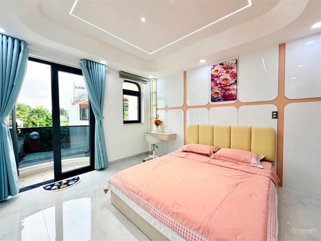 8,25 tỷ, nhà mới 57m2, 4 tầng, đường nguyễn oanh ngay ngã 5 gò vấp