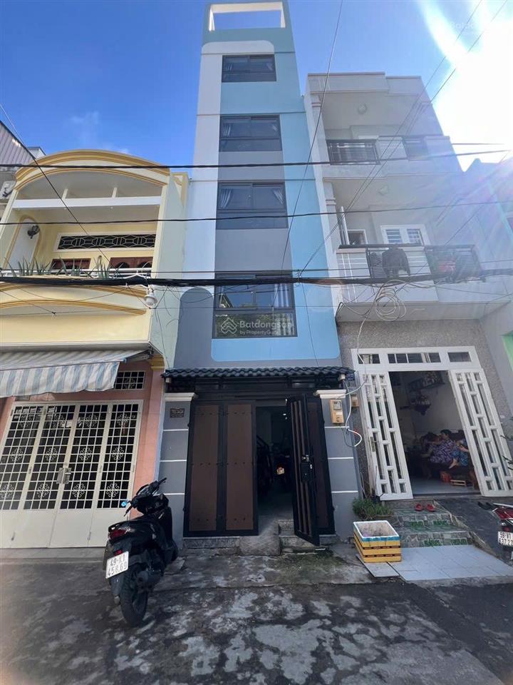 Hẻm 6m gò vấp, 43m2 x 6 tầng thang máy, 9pn, giá 6,99 tỷ