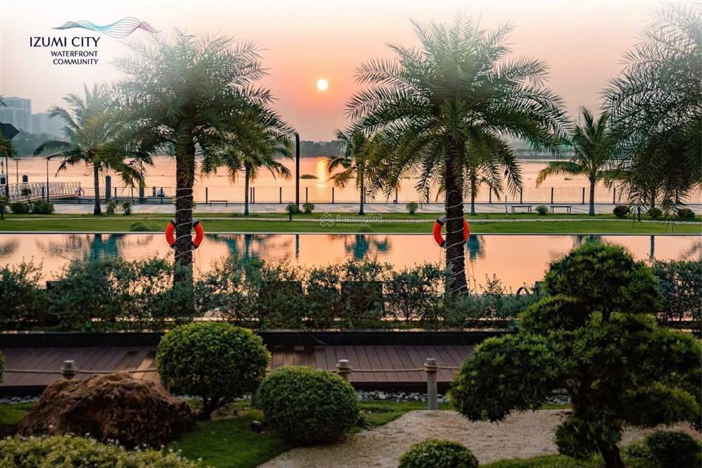 Căn nhà phố vườn izumi city chuẩn sống nghỉ dưỡng ven sông với giá tốt  ưu đãi sâu đến 19,5%