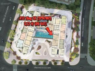 Căn hộ 2pn tầng tiện ích  view hồ bơi, cầu kính, khu vườn trên không siêu đỉnh tại the emerald 68