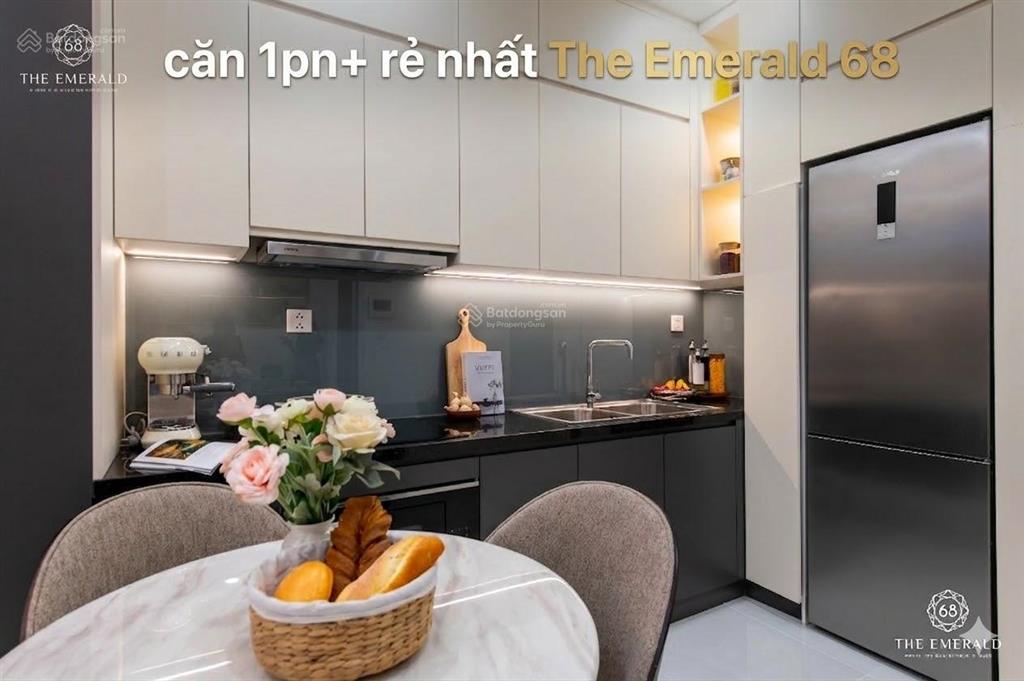 Chính chủ gửi bán căn 1pn+ 48,4m2 the emerald 68, sát tầng tiện ích, 2,8 tỷ all in, thương lượng