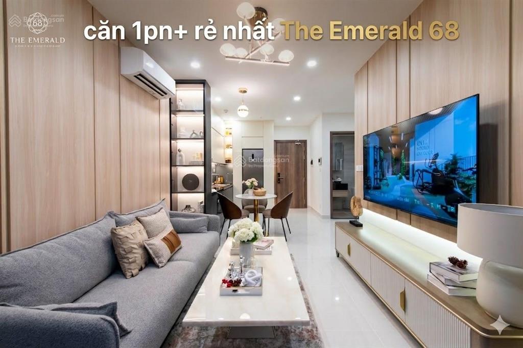 Chính chủ gửi bán căn 1pn+ 48,4m2 the emerald 68, sát tầng tiện ích, 2,8 tỷ all in, thương lượng