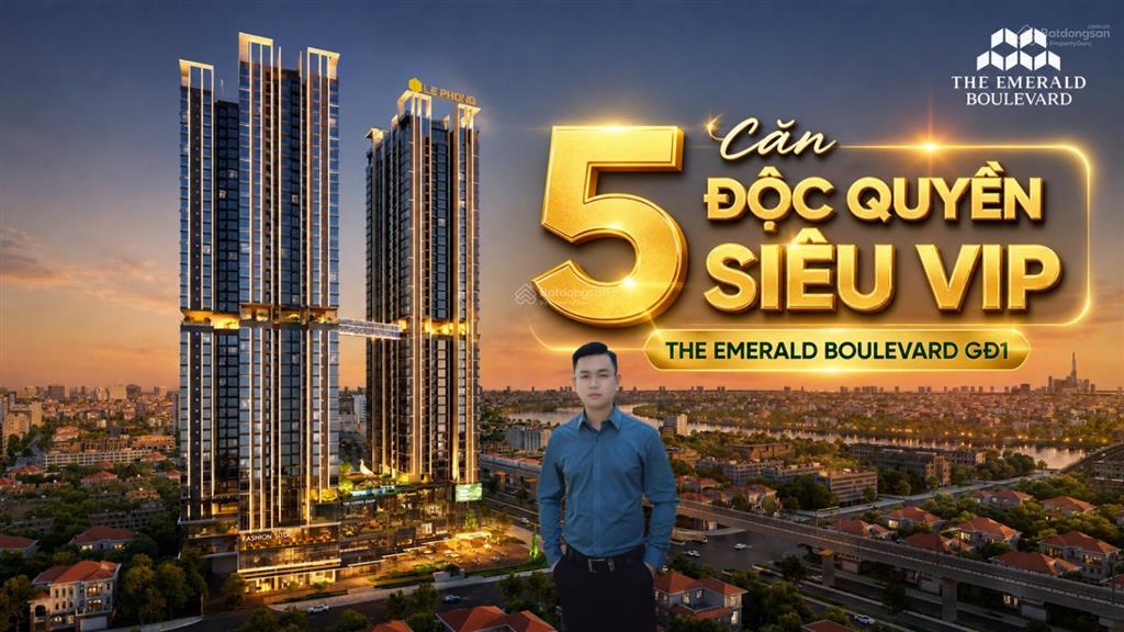 Đăng ký tham quan sa bàn, nhà mẫu the emerald boulevard  cảm nhận không gian sống, tư vấn chi tiết