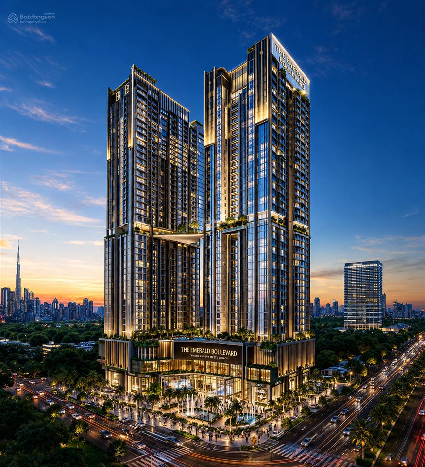 Đăng ký tham quan sa bàn, nhà mẫu the emerald boulevard  cảm nhận không gian sống, tư vấn chi tiết