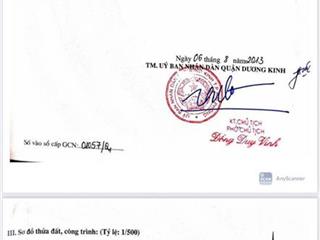 Đất mặt tiền 6m phố 183 Tân Thành – 120m2 cực hiếm khu dân cư đông – giá chỉ 2x triệu/m2