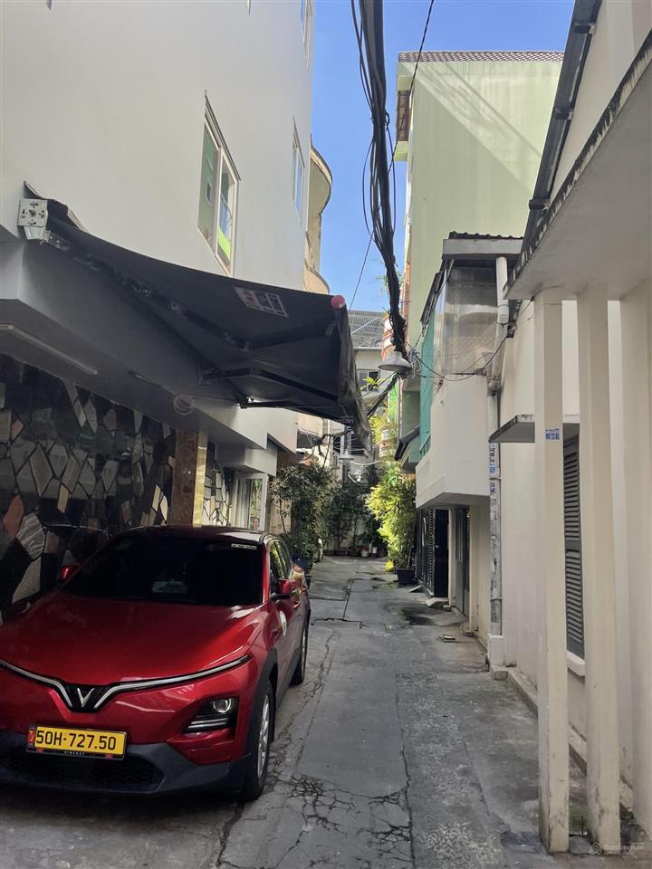 Quận 5 giáp quận 1 xe 7 chỗ vào nhà 45m2 sổ vuông phan văn trị giá 8.8 tỷ tl