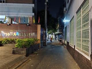 Nhà hoà bình q11 56m2 (4x14m) 4 tầng 4pn, hoàn công đủ  9 tỷ 2