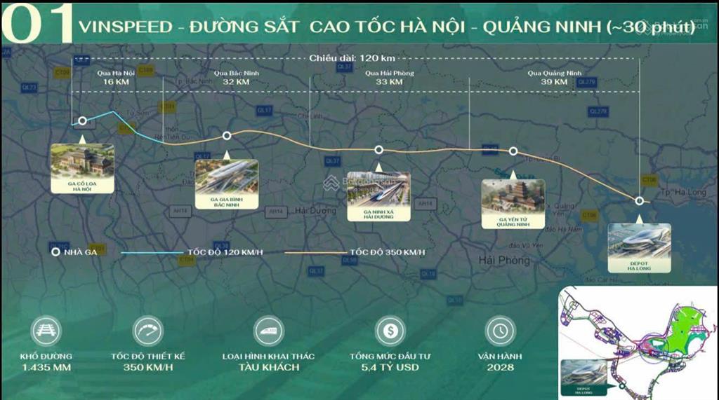 Mở bán giai đoạn 1 phân khu vịnh thiên đường , gần ga tàu cao tốc hà nội  hạ long.