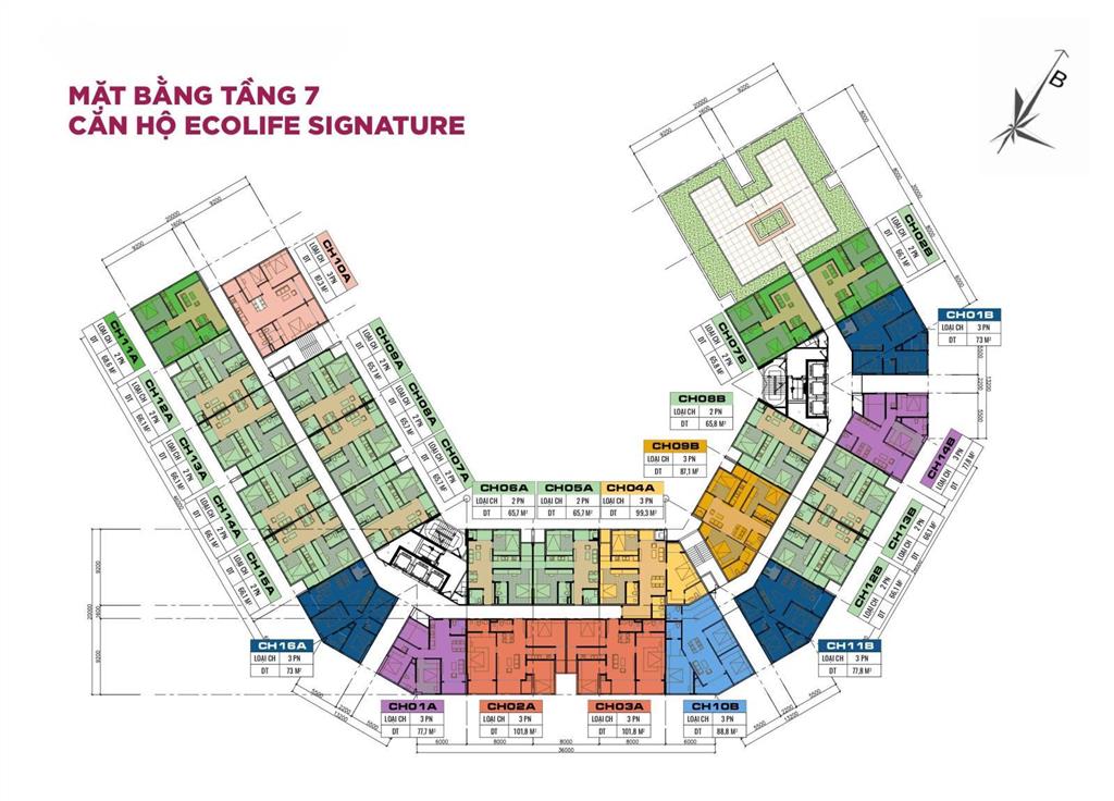 2,x tỷ sở hữu căn 3pn tại ecolife signature  hỗ trợ vay 70%, chiết khấu đến 11%