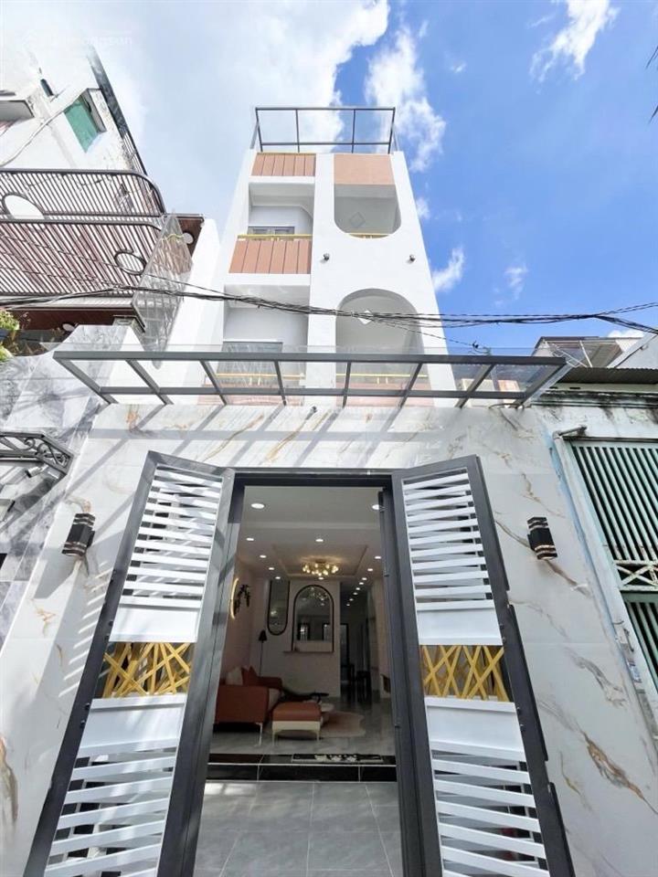 Nhà phố khu gò dầu, hẻm ô tô đổ cửa, 75m2, nở hậu 8m, 4 tầng chỉ nhỉnh 8 tỷ