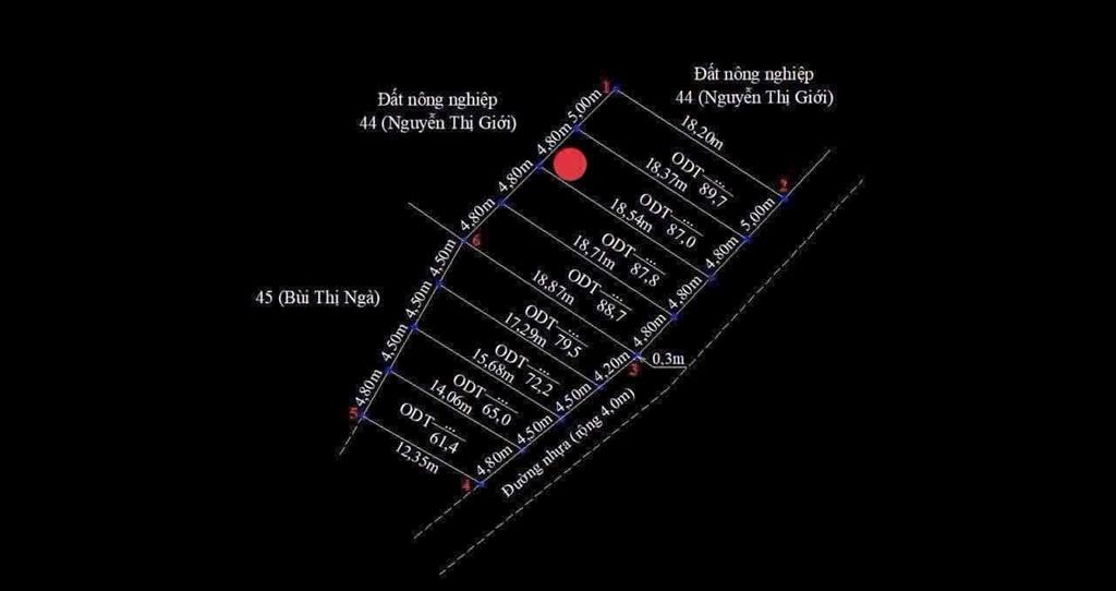 BÁN ĐẤT MẶT ĐƯỜNG NHỰA PHƯỜNG BÀNG LA - ĐỒ SƠN - 87m2 - Đồ Sơn - Giá 9xx triệu