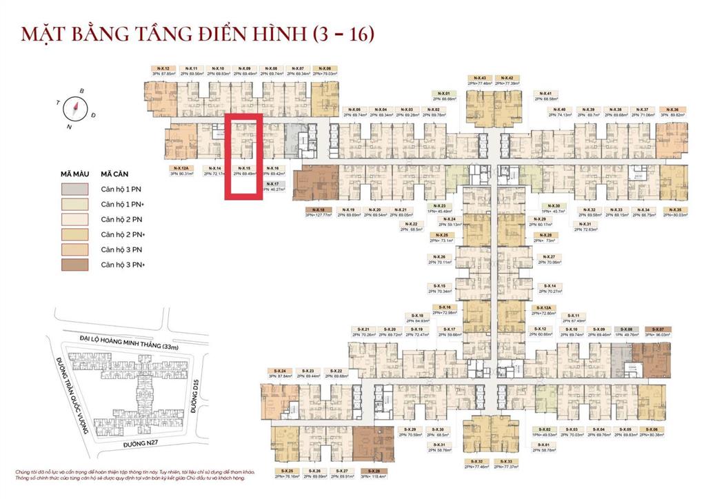 Chính chủ cần bán nhanh căn hộ 2 pn tầng trung, hướng nam siêu đẹp, giá tốt