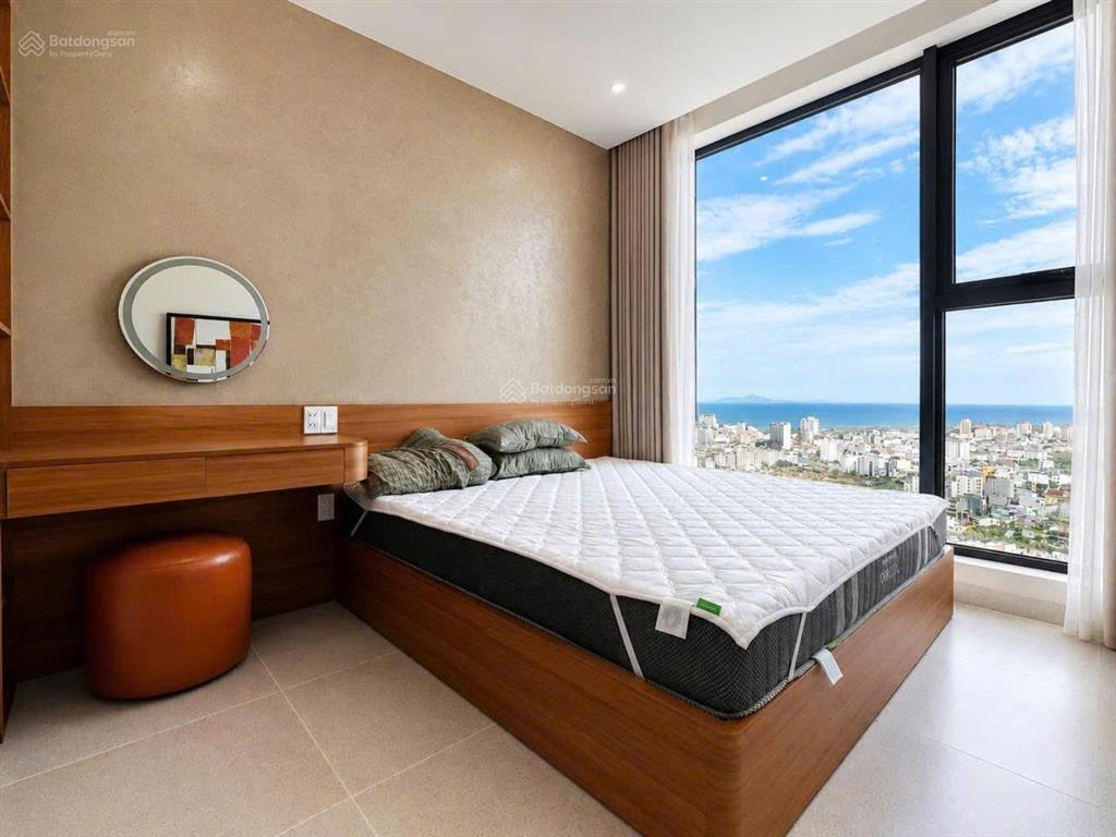 Cho thuê căn hộ 1pn+ full nội thất cao cấp, tầng cao tại panoma 1 đà nẵng giá tốt.