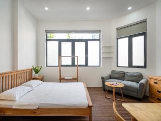 Cho thuê căn hộ 30m2 tone gỗ gần chợ bà chiểu, phú nhuận ngay bình thạnh đường nơ trang long