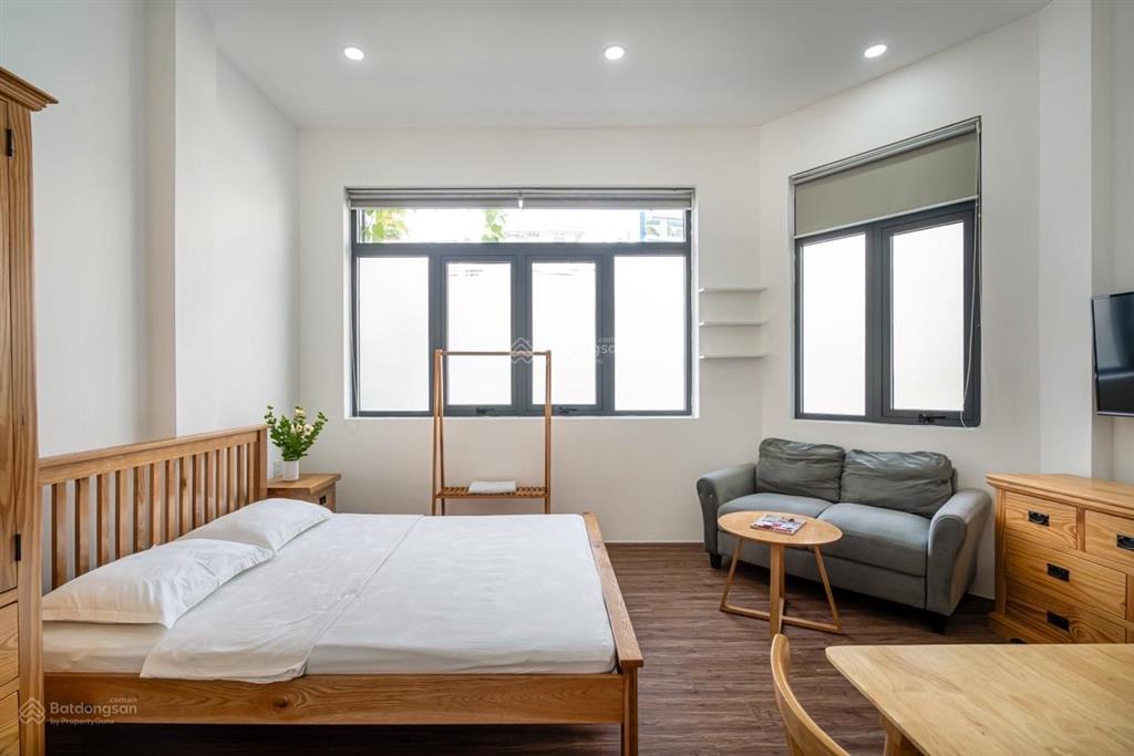 Cho thuê căn hộ 30m2 tone gỗ gần chợ bà chiểu, phú nhuận ngay bình thạnh đường nơ trang long
