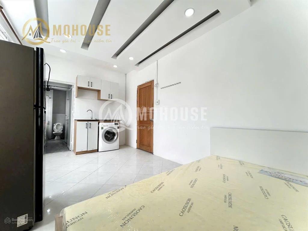 Cho thuê phòng trọ mới full nội thất bình thạnh gần q1, q3, phú nhuận có máy giặt riêng, cửa sổ
