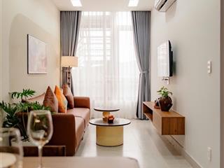 Căn hộ 1 phòng ngủ ban công lớn cực thoáng nội thất cao cấp ở nguyễn cửu vân giáp quận 1