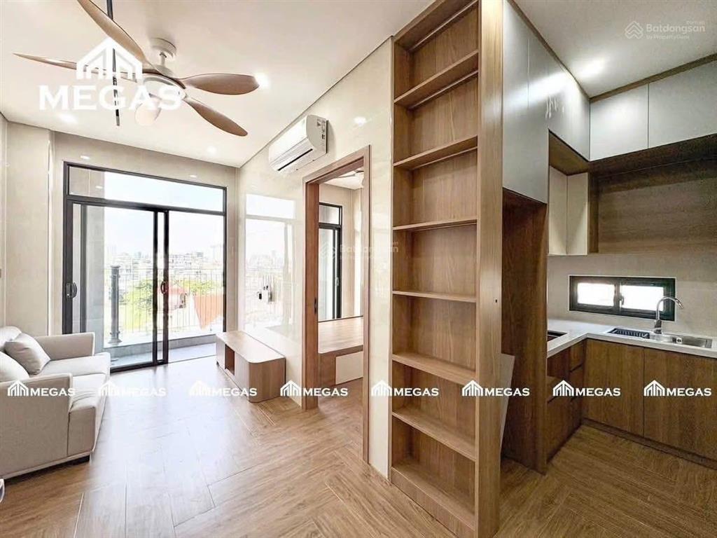 Căn hộ 1 phòng ngủ ban công, 50m2, bình thạnh gần ga metro tân cảng, landmark81 tiện đi quận 1, 2