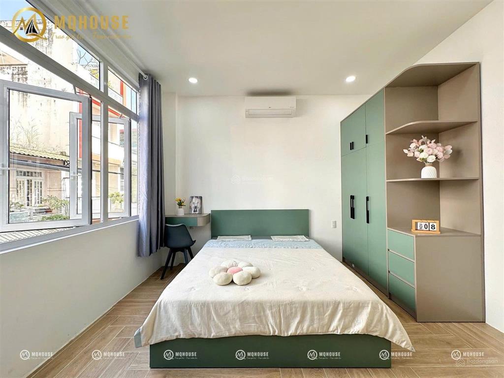 Cho thuê căn hộ tách bếp, cửa sổ lớn, lê quang định, bình thạnh gần chợ bà chiểu, hàng xanh