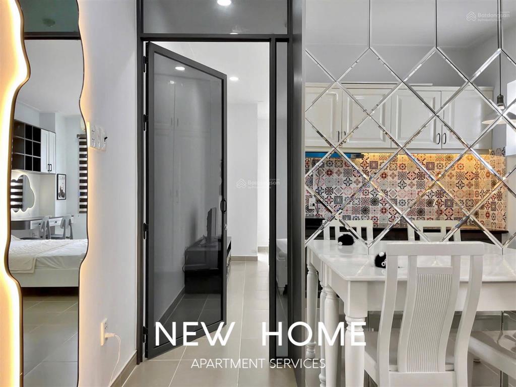 Căn hộ 1 phòng ngủ ban công tách bếp 55m² phòng bếp rộng máy giặt riêng võ trường toản bình thạnh