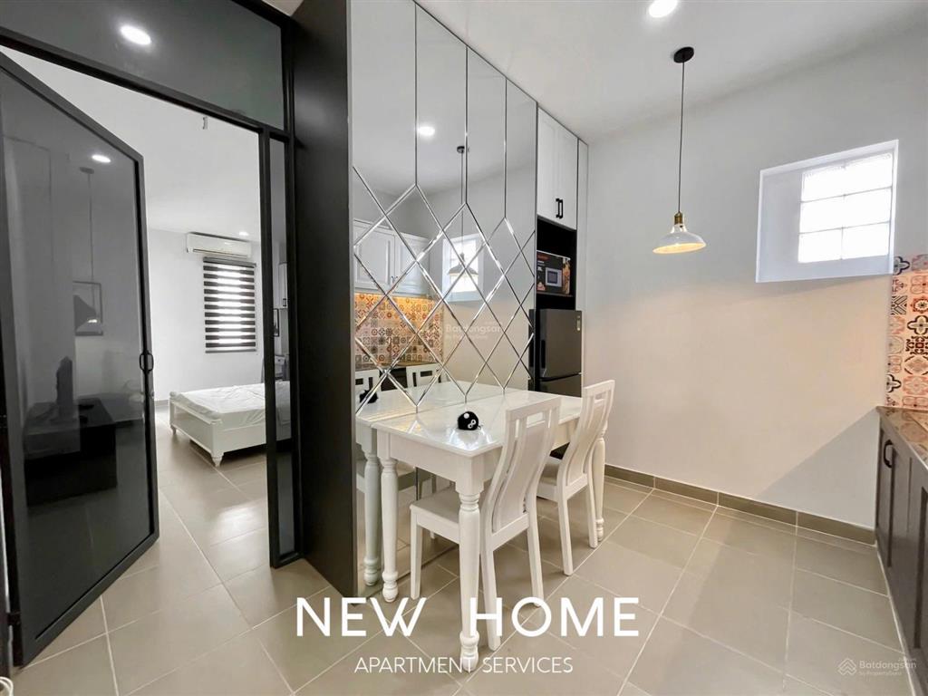 Căn hộ 1 phòng ngủ ban công tách bếp 55m² phòng bếp rộng máy giặt riêng võ trường toản bình thạnh