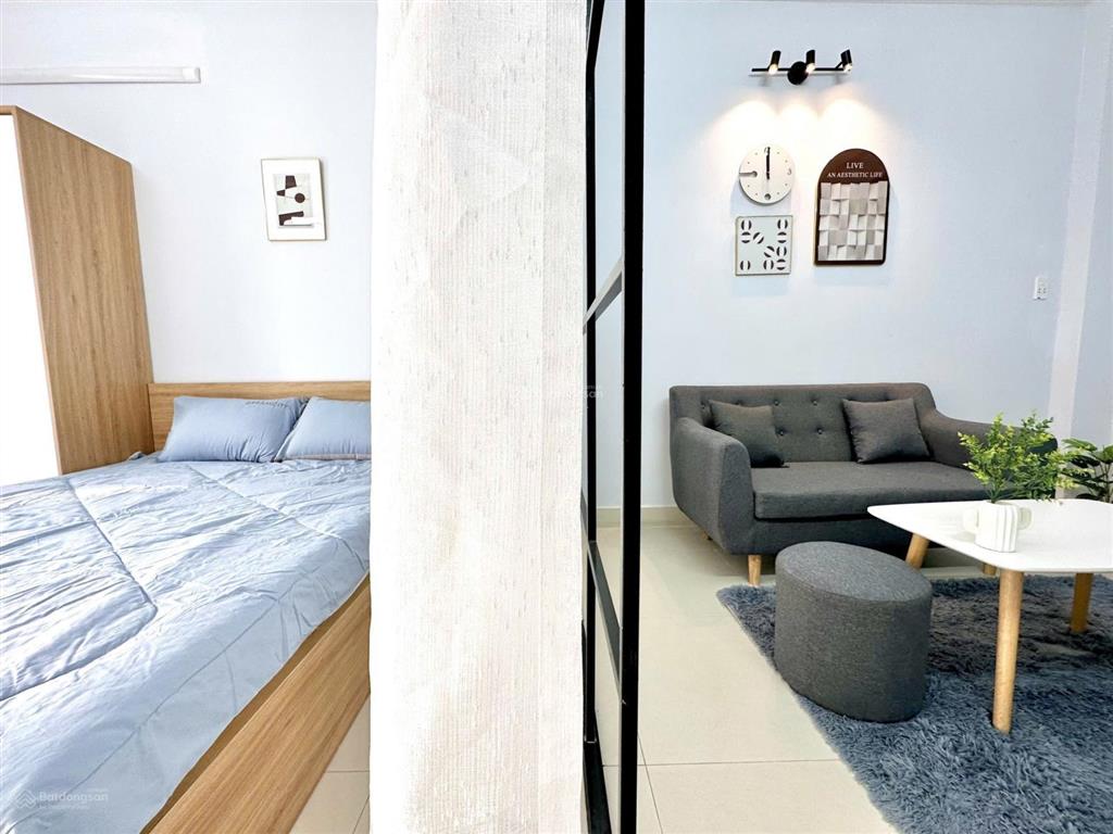 Căn hộ 1 phòng ngủ ban công tách bếp, máy giặt riêng, phòng 50m2 nguyễn trọng tuyển, phú nhuận
