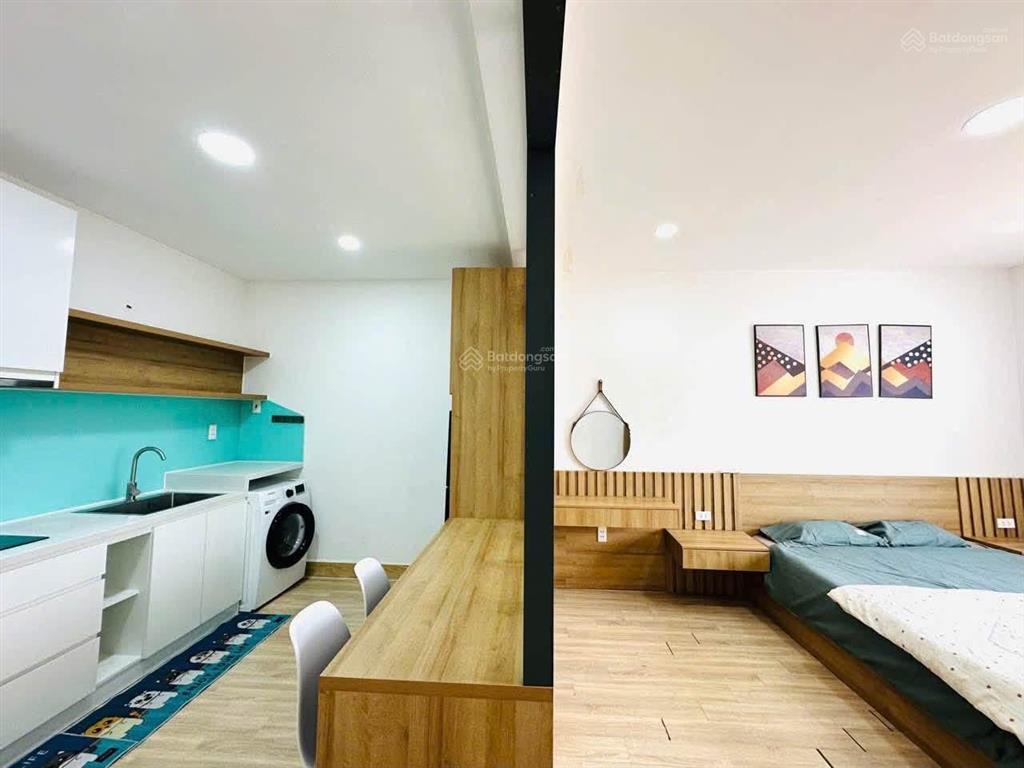 Căn hộ 1 phòng ngủ nhiều cửa sổ thoáng, máy giặt riêng, phòng ngủ rộng, ở võ oanh gần uth, uef