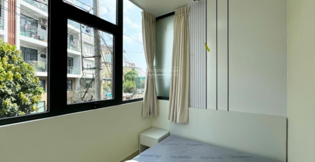 Căn hộ 1pn 40m2 nhiều cửa sổ quanh phòng, máy giặt riêng, nơ trang long, bình thạnh, giá 8tr/th