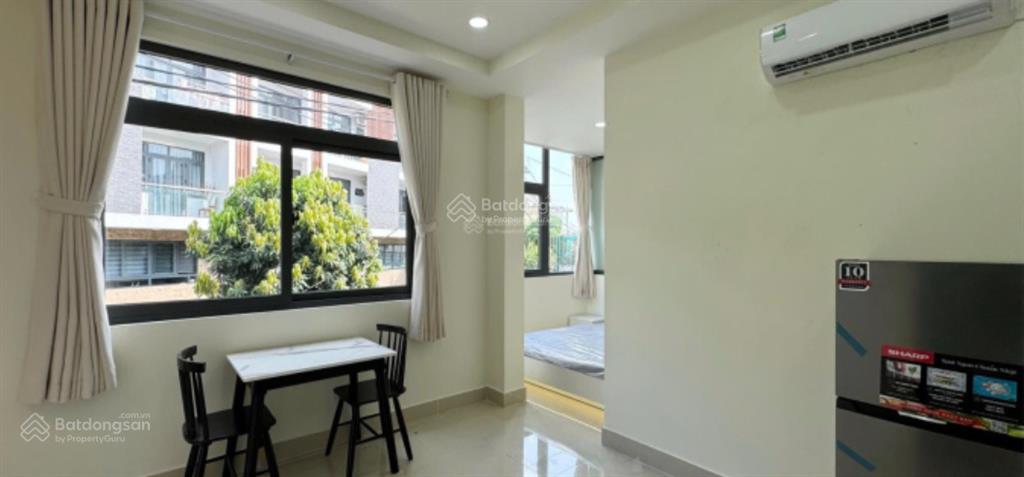 Căn hộ 1pn 40m2 nhiều cửa sổ quanh phòng, máy giặt riêng, nơ trang long, bình thạnh, giá 8tr/th